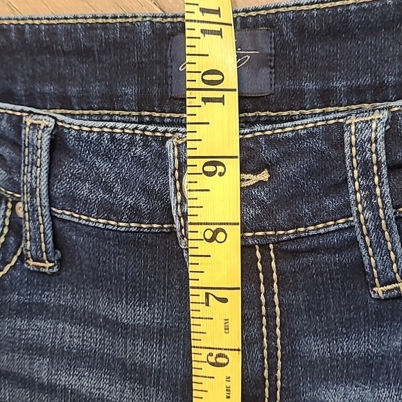 EUC Daytrip Jeans Women's sz 29 Virgo Crop Leg Mid Rise Denim Jeans - Picture 13 of 14